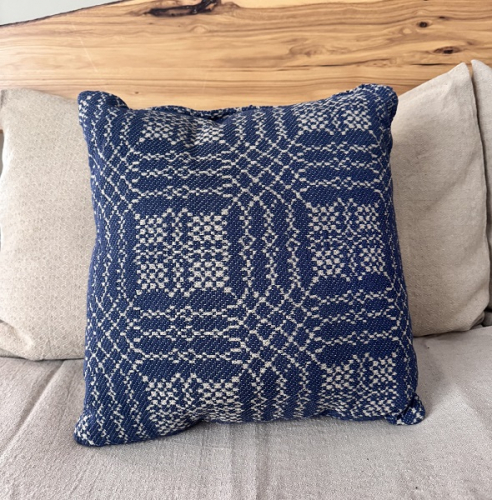 NANTUCKET NAVY/TAN 20X20 PILLOW